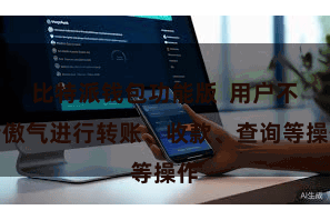 比特派钱包功能版 用户不错傲气进行转账、收款、查询等操作